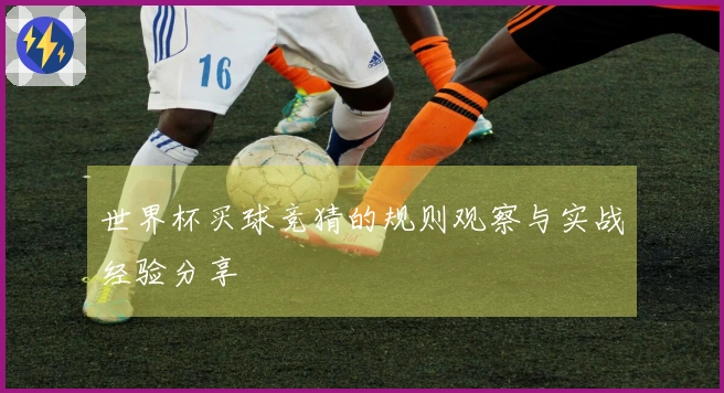 世界杯买球竞猜的规则观察与实战经验分享